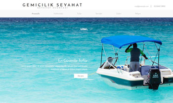 Denizcilik Firması İnternet Sitesi