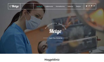 Hastane ve Medikal Web Sitesi